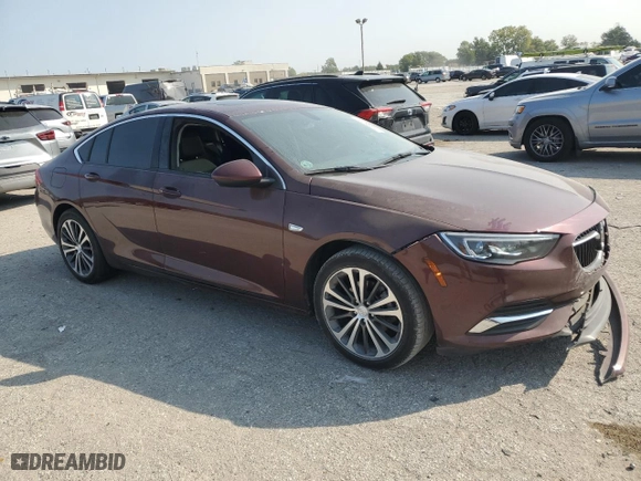 2018 Buick Regal Sportback Preferred with VIN W04GL6SX9J1048783, listed as a Copart auction lot 71036274 with 72,060 mi miles and Salvage Title. Bid and sale history available at carsss.com. Image 4.