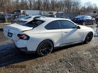 2022 BMW 2 Series 230i with VIN 3MW23CM00N8C58220, listed as a Copart auction lot 44397495 with 35,499 mi miles and Salvage Title. Bid and sale history available at carsss.com. Image 3.