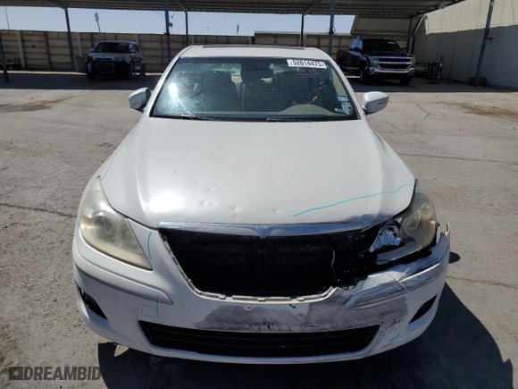 2011 Hyundai Genesis with VIN KMHGC4DE8BU127802, listed as a Copart auction lot 52614475 with 148,803 mi miles and Salvage Title. Bid and sale history available at carsss.com. Image 5.