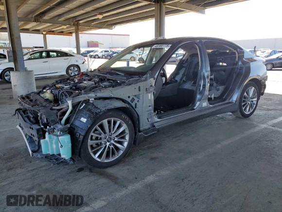 2018 Infiniti Q50 3.0t LUXE with VIN JN1EV7AR7JM442154, listed as a Copart auction lot 48380775 with 116,841 mi miles and Non Repairable. Bid and sale history available at carsss.com. Image 1.