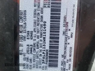 1998 Ford Escort z VIN 3FALP1131WR101490, wystawiony jako Copart lot #74065584 z przebiegiem 144 659 mil mil oraz Szkoda całkowita • Salvage title. Historia ofert i sprzedaży dostępna na DreamBid. Obrazek 12.