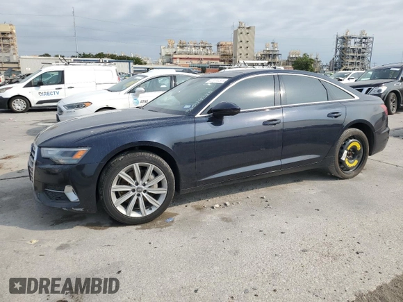 2019 Audi A6 Premium z VIN WAUD8AF2XKN129049, wystawiony jako Copart lot #56599385 z przebiegiem 45 585 mil mil oraz Szkoda całkowita • Salvage title. Historia ofert i sprzedaży dostępna na DreamBid. Obrazek 1.