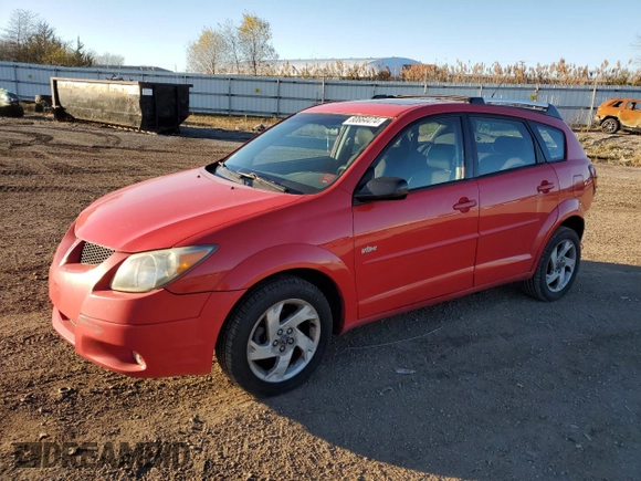 2004 Pontiac Vibe with VIN 5Y2SL62834Z443637, listed as a Copart auction lot 80664474 with 277,022 mi miles and Salvage Title. Bid and sale history available at carsss.com. Image 1.