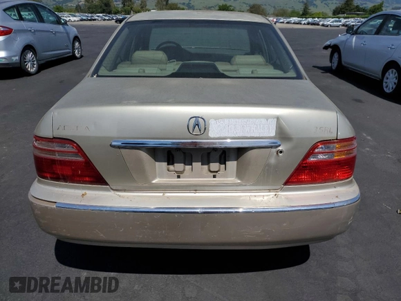 2000 Acura RL with VIN JH4KA9658YC001712, listed as a Copart auction lot 54246445 with 220,654 mi miles and Salvage Title. Bid and sale history available at carsss.com. Image 6.