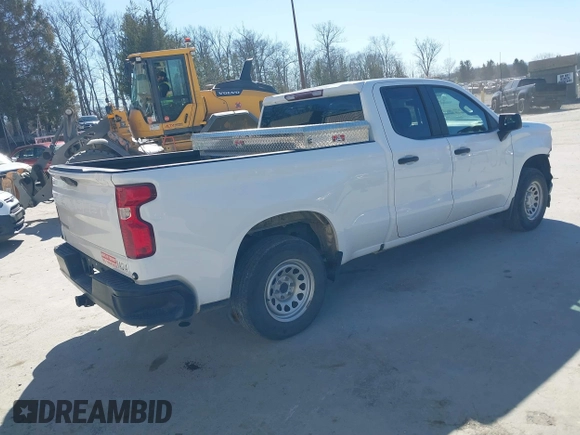 2020 Chevrolet Silverado 1500 Work Truck with VIN 1GCRWAEFXLZ211182, listed as a IAAI auction lot 41768487 with 142,824 mi miles and . Bid and sale history available at DreamBid. Image 4.