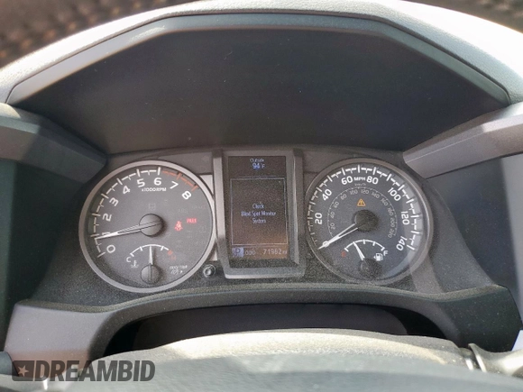 2018 Toyota Tacoma SR z VIN 3TMCZ5AN0JM178886, wystawiony jako Copart lot #56330495 z przebiegiem 71 962 mil mil oraz Szkoda całkowita • Salvage title. Historia ofert i sprzedaży dostępna na DreamBid. Obrazek 9.