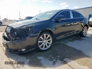 2012 Buick LaCrosse Touring with VIN 1G4GJ5E30CF227634, listed as a Copart auction lot 61255525 with 133,759 mi miles and Salvage title. Bid and sale history available at DreamBid. Image 1.