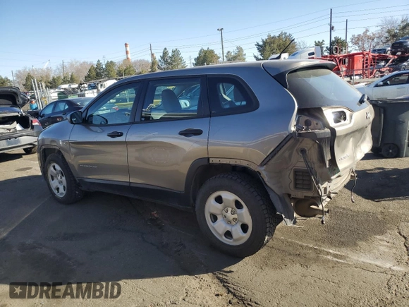 2016 Jeep Cherokee Sport with VIN 1C4PJMAS7GW267761, listed as a Copart auction lot 47536505 with 66,867 mi miles and Salvage title. Bid and sale history available at DreamBid. Image 2.