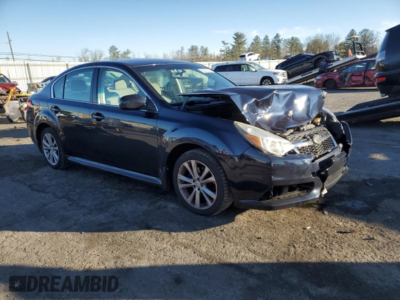 2013 Subaru Legacy Premium with VIN 4S3BMBG67D3005428, listed as a Copart auction lot 82422054 with 155,986 mi miles and Salvage Title. Bid and sale history available at DreamBid. Image 4.
