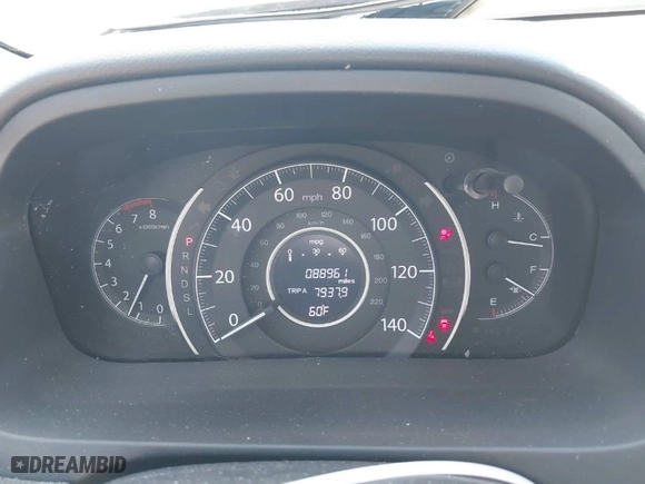 2016 Honda CR-V EX-L with VIN 2HKRM4H7XGH609274, listed as a IAAI auction lot 41896566 with 88,961 mi miles. Bid and sale history available at carsss.com. Image 7.
