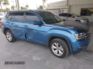 2019 Volkswagen Atlas SE with VIN 1V2UR2CA5KC518080, listed as a IAAI auction lot 42536031 with 117,618 mi miles and . Bid and sale history available at DreamBid. Image 1.