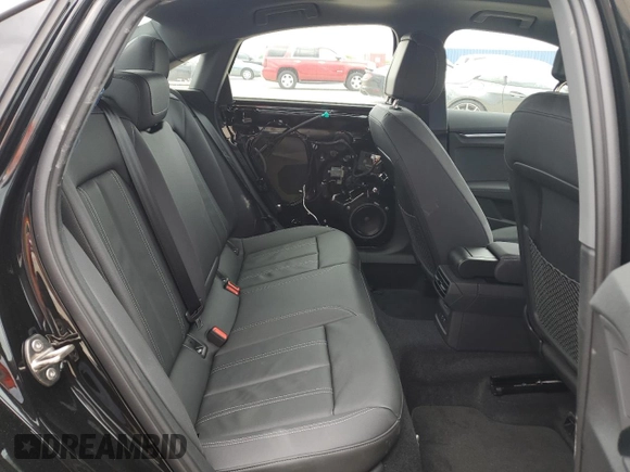 2023 Audi A3 Premium with VIN WAUGUDGY2PA108725, listed as a Copart auction lot 44036844 with 29 mi miles. Bid and sale history available at carsss.com. Image 10.