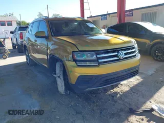 2018 Volkswagen Atlas S z VIN 1V2AR2CAXJC525334, wystawiony jako IAAI lot #42247997 z przebiegiem 268 647 mil mil oraz . Historia ofert i sprzedaży dostępna na DreamBid. Obrazek 1.