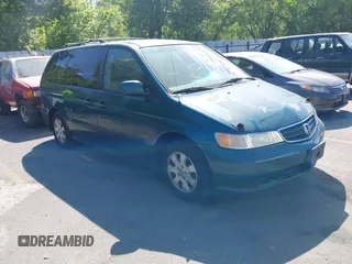 2002 Honda Odyssey EX z VIN 2HKRL18632H582789, wystawiony jako IAAI lot #42481029 z przebiegiem 272 380 mil mil oraz . Historia ofert i sprzedaży dostępna na DreamBid. Obrazek 1.