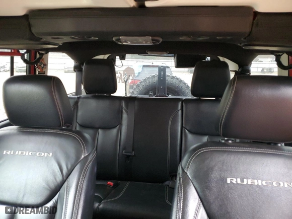 2018 Jeep Wrangler JK Unlimited Rubicon Recon with VIN 1C4BJWFG0JL913905, listed as a Copart auction lot 43346555 with 88,735 mi miles and Salvage Title. Bid and sale history available at carsss.com. Image 10.