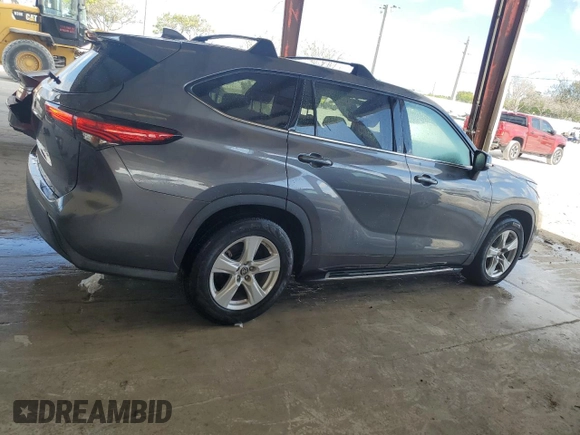 2020 Toyota Highlander L z VIN 5TDCZRAHXLS508697, wystawiony jako Copart lot #55780595 z przebiegiem 45 968 mil mil oraz Nie do naprawy • Non repairable. Historia ofert i sprzedaży dostępna na DreamBid. Obrazek 3.