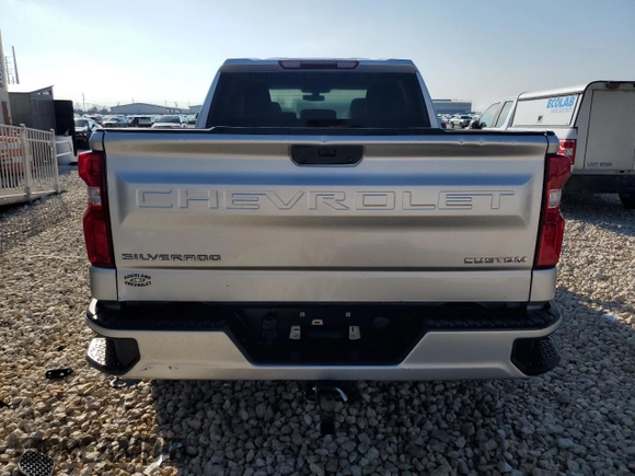 2022 Chevrolet Silverado 1500 Custom with VIN 3GCPWBEKXNG160893, listed as a Copart auction lot 43984205 with 149,547 mi miles and Clean Title. Bid and sale history available at DreamBid. Image 6.