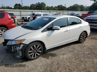 2015 Honda Civic EX-L z VIN 19XFB2F93FE063745, wystawiony jako Copart lot #59216695 z przebiegiem 242 770 mil mil oraz Szkoda całkowita • Salvage title. Historia ofert i sprzedaży dostępna na DreamBid. Obrazek 1.