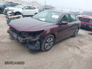 2015 Honda Accord LX with VIN 1HGCR2F38FA024261, listed as a IAAI auction lot 41262256 with 147,206 mi miles and . Bid and sale history available at carsss.com. Image 18.