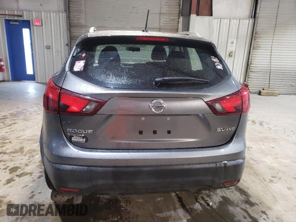 2017 Nissan Rogue Sport S with VIN JN1BJ1CR2HW120657, listed as a Copart auction lot 50042315 with 80,168 mi miles and Salvage Title. Bid and sale history available at carsss.com. Image 6.