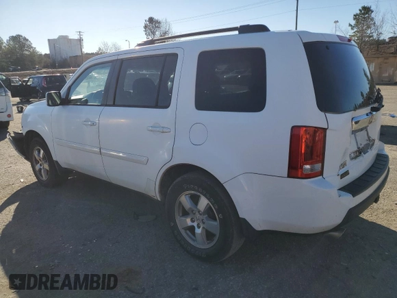 2011 Honda Pilot EX with VIN 5FNYF3H42BB052423, listed as a Copart auction lot 46285405 with Not Provided miles and Salvage Title. Bid and sale history available at carsss.com. Image 2.