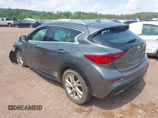 2017 Infiniti QX30 Luxury with VIN SJKCH5CP9HA019757, listed as a IAAI auction lot 42308114 with 82,194 mi miles and . Bid and sale history available at DreamBid. Image 3.