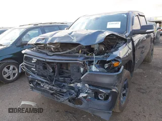 2022 Ram 1500 Big Horn with VIN 1C6SRFFT9NN388463, listed as a IAAI auction lot 41092683 with 225,407 mi miles and . Bid and sale history available at DreamBid. Image 6.