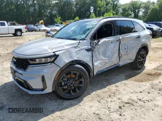 2023 Kia Sorento SX with VIN 5XYRKDLF2PG210709, listed as a Copart auction lot 61719075 with 17,284 mi miles and Clean title. Bid and sale history available at DreamBid. Image 1.
