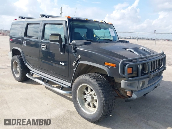 2006 Hummer H2 with VIN 5GRGN23U66H120601, listed as a IAAI auction lot 41524634 with 155,003 mi miles. Bid and sale history available at carsss.com. Image 1.