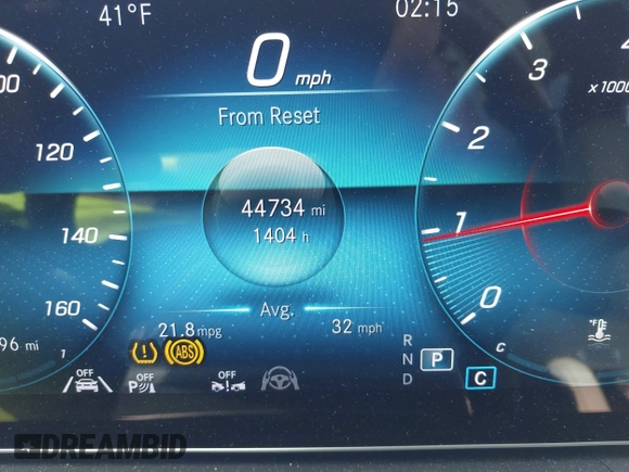 2021 Mercedes-Benz GLE 350 with VIN 4JGFB4KB4MA395175, listed as a IAAI auction lot 41971071 with 44,734 mi miles and . Bid and sale history available at DreamBid. Image 7.
