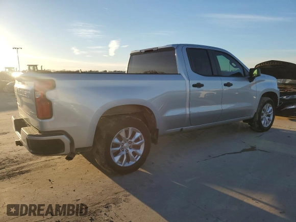 2020 Chevrolet Silverado 1500 Custom with VIN 1GCRWBEK8LZ171039, listed as a Copart auction lot 86540254 with 83,326 mi miles and Salvage Title. Bid and sale history available at carsss.com. Image 3.