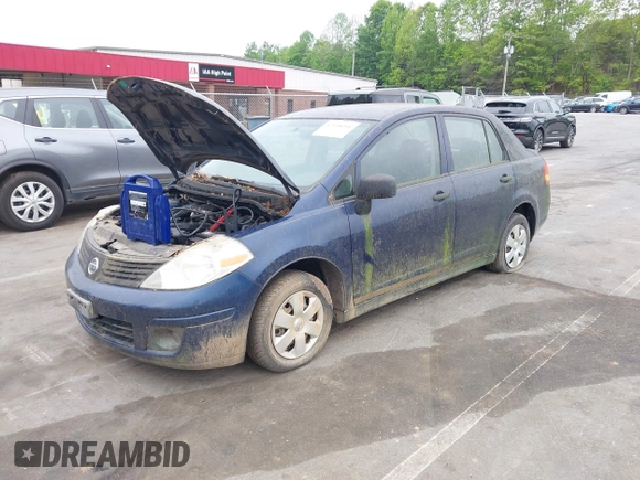 2010 Nissan Versa 1.6 with VIN 3N1CC1AP4AL358019, listed as a IAAI auction lot 42118051 with 179,163 mi miles. Bid and sale history available at carsss.com. Image 2.