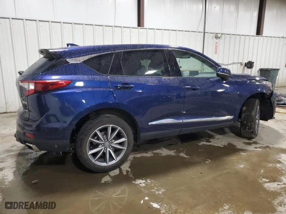 2024 Acura RDX w/Technology Package with VIN 5J8TC2H55RL007426, listed as a Copart auction lot 49402225 with 0 mi miles and Salvage Title. Bid and sale history available at carsss.com. Image 3.