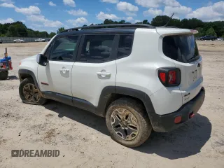 2017 Jeep Renegade Trailhawk z VIN ZACCJBCB6HPE48977, wystawiony jako Copart lot #58949085 z przebiegiem 113 549 mil mil oraz Szkoda całkowita • Salvage title. Historia ofert i sprzedaży dostępna na DreamBid. Obrazek 2.