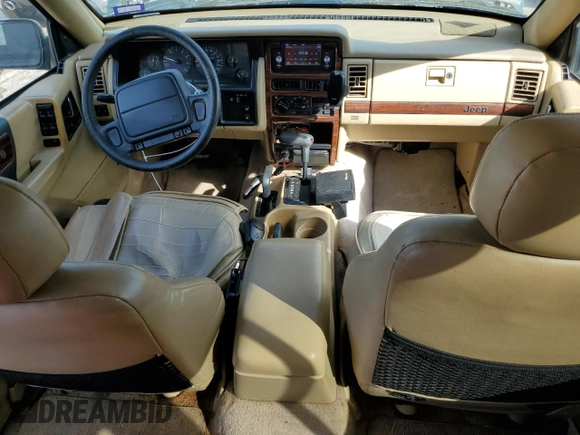 1995 Jeep Grand Cherokee Limited with VIN 1J4GZ78Y4SC788283, listed as a Copart auction lot 47796545 with 283,087 mi miles and Salvage Title. Bid and sale history available at carsss.com. Image 8.
