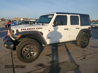 2024 Jeep Wrangler Rubicon with VIN 1C4PJXFG9RW279998, listed as a Copart auction lot 82220784 with 694 mi miles and Clean Title. Bid and sale history available at DreamBid. Image 1.
