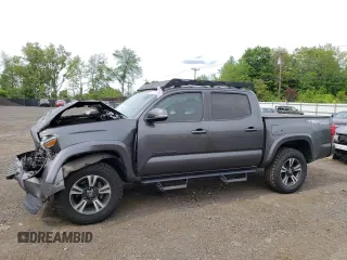 2019 Toyota Tacoma SR z VIN 3TMCZ5AN6KM283109, wystawiony jako Copart lot #58668905 z przebiegiem 44 923 mil mil oraz Szkody całkowita. Historia ofert i sprzedaży dostępna na DreamBid. Obrazek 1.