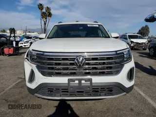 2024 Volkswagen Atlas SE with VIN 1V2LR2CA8RC534859, listed as a Copart auction lot 52890715 with 16,573 mi miles and Salvage title. Bid and sale history available at DreamBid. Image 5.