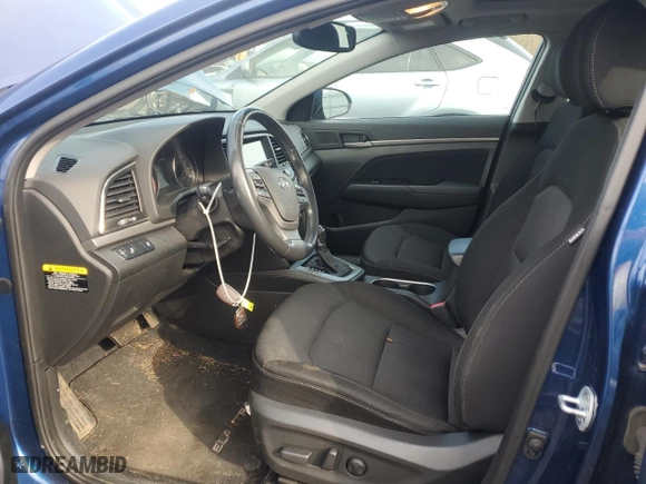 2017 Hyundai Elantra SE with VIN 5NPD84LF5HH142487, listed as a Copart auction lot 49611955 with 173,285 mi miles and Salvage Title. Bid and sale history available at carsss.com. Image 7.