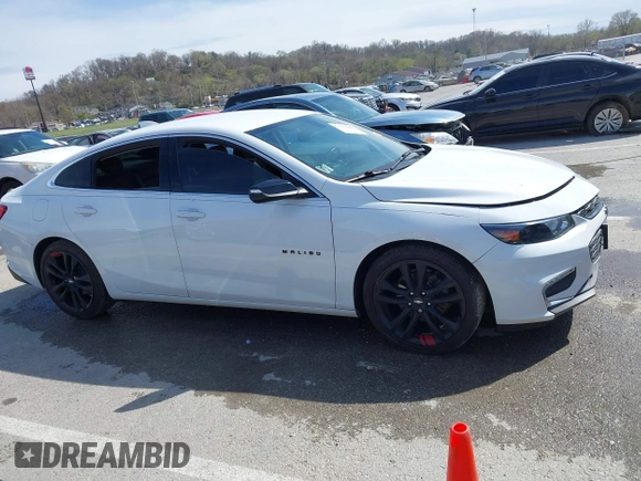 2018 Chevrolet Malibu LT with VIN 1G1ZD5ST9JF288916, listed as a IAAI auction lot 41876896 with 67,201 mi miles and . Bid and sale history available at DreamBid. Image 13.