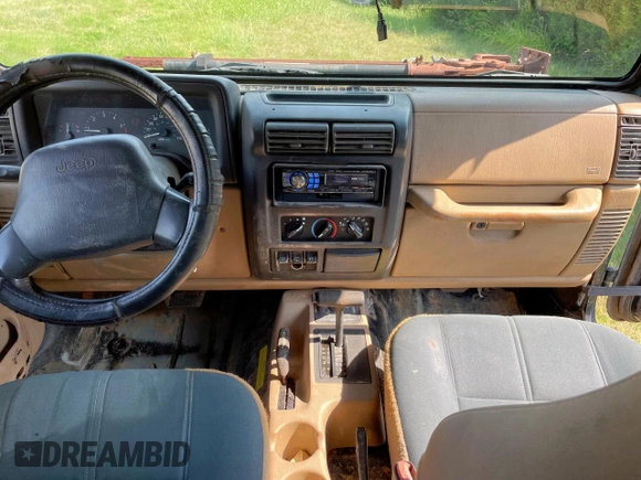 1999 Jeep Wrangler Sahara with VIN 1J4FY49S5XP496486, listed as a Copart auction lot 54989365 with 128,498 mi miles and Clean Title. Bid and sale history available at carsss.com. Image 9.