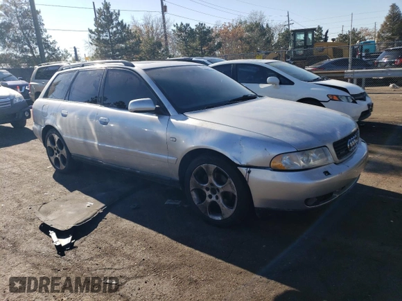 1999 Audi A4 с VIN WAUGB28D9XA326487, выставлен на аукционе Copart как лот 80556424 с пробегом 255 794 миль миль и Списание • Salvage title. История ставок и продаж доступна на DreamBid. Изображение 4.