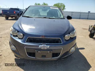2015 Chevrolet Sonic LT with VIN 1G1JC5SH7F4134235, listed as a Copart auction lot 56666275 with 78,155 mi miles and Salvage title. Bid and sale history available at DreamBid. Image 5.