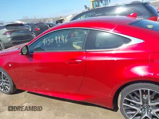 2015 Lexus RC 350 F Sport with VIN JTHSE5BC7F5004605, listed as a IAAI auction lot 41730394 with 68,713 mi miles and . Bid and sale history available at DreamBid. Image 15.