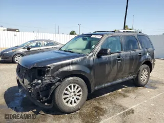 2010 Mercury Mariner Premier with VIN 4M2CN8H71AKJ24860, listed as a Copart auction lot 71792114 with 211,806 mi miles and Salvage Title. Bid and sale history available at carsss.com. Image 1.