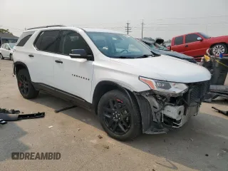 2019 Chevrolet Traverse Premier with VIN 1GNEVKKW1KJ282545, listed as a Copart auction lot 66208724 with 74,390 mi miles and Salvage Title. Bid and sale history available at carsss.com. Image 4.