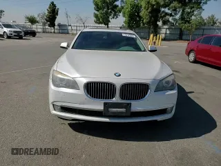 2012 BMW 7 Series 740Li with VIN WBAKB4C55CC575826, listed as a Copart auction lot 74012564 with 140,577 mi miles and Salvage Title. Bid and sale history available at carsss.com. Image 10.