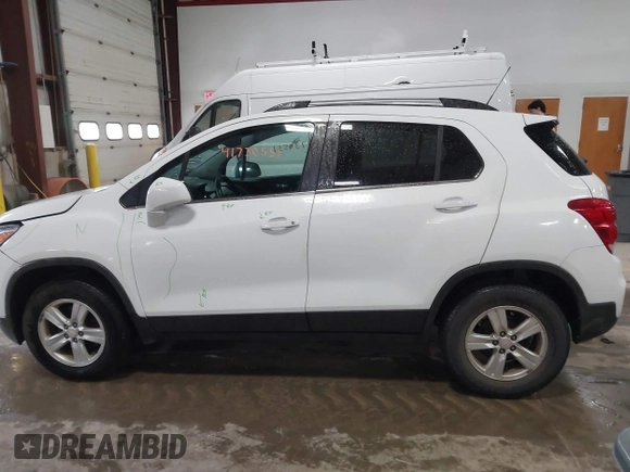 2017 Chevrolet Trax LT with VIN 3GNCJPSB8HL140918, listed as a IAAI auction lot 41730551 with 114,220 mi miles and . Bid and sale history available at carsss.com. Image 14.