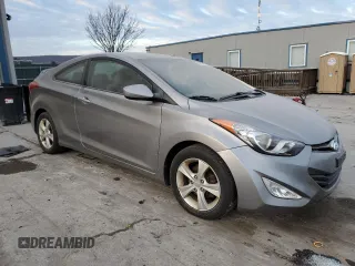 2013 Hyundai Elantra Coupe GS with VIN KMHDH6AE6DU002725, listed as a Copart auction lot 87509195 with 144,989 mi miles and Clean Title. Bid and sale history available at carsss.com. Image 4.