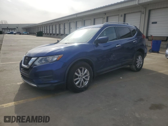 2018 Nissan Rogue SV with VIN 5N1AT2MTXJC827849, listed as a Copart auction lot 49293145 with 106,731 mi miles and Salvage Title. Bid and sale history available at carsss.com. Image 1.